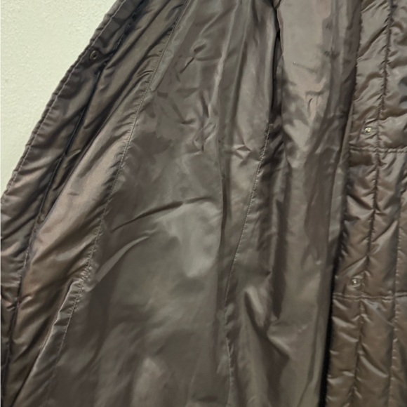 Versace Dark Brown Puffer Coat - Picture 8 of 14